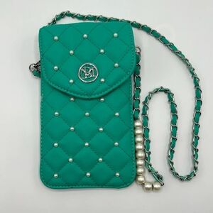Badgley Mischka Quilted Crossbody Phone Bag